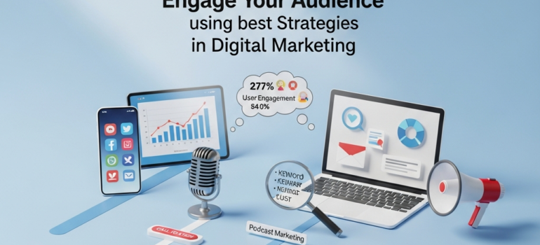 7 Key Ways to Engage Your Audience using best Strategies in Digital Marketing