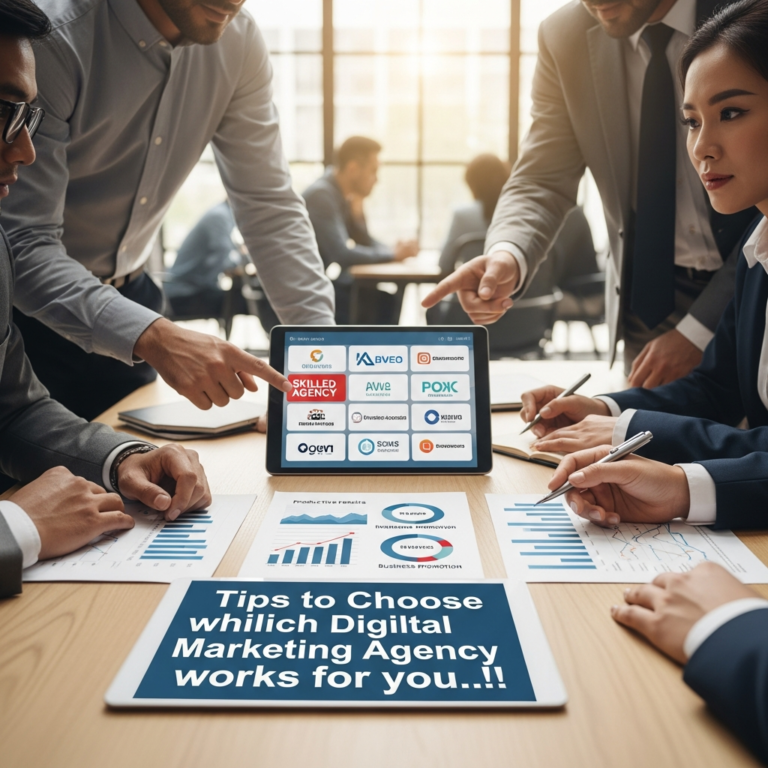 Tips  to Choose which Skilled Digital Marketing Agency works for you..!!