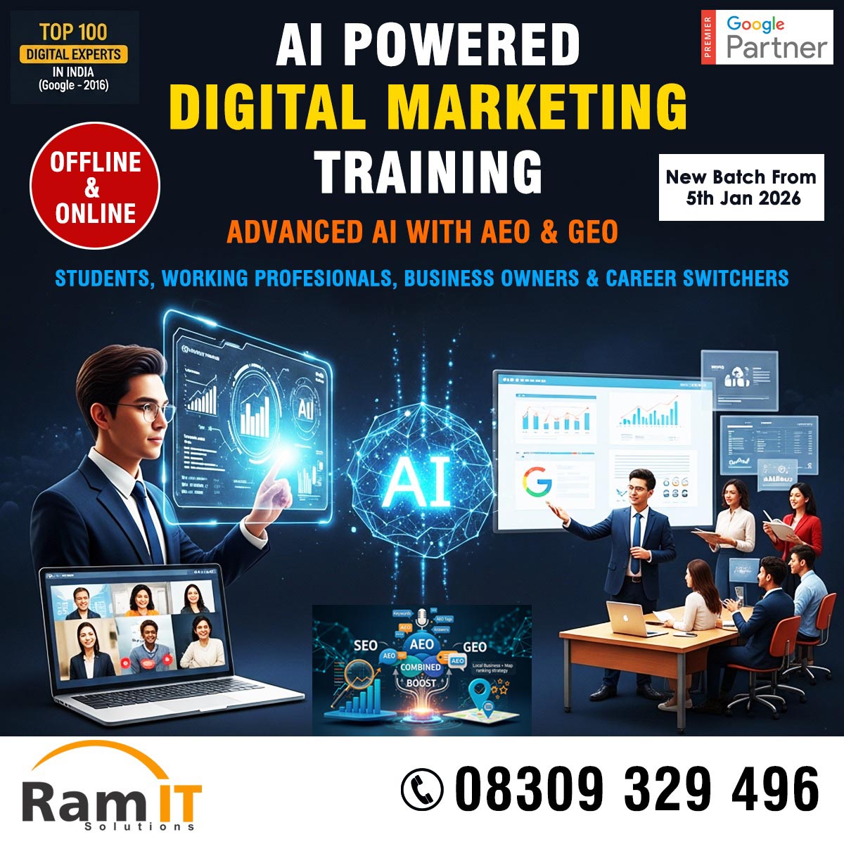 Top AI-Powered Digital Marketing Training Institutes in Hyderabad AI Powered Digital Marketing Training