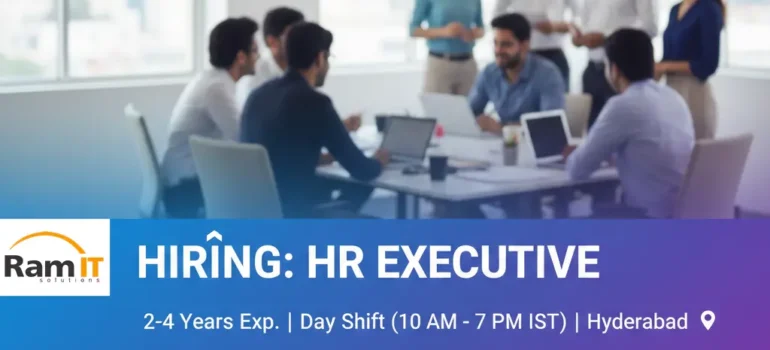One of the company is looking for HR Executives in Hyderabad