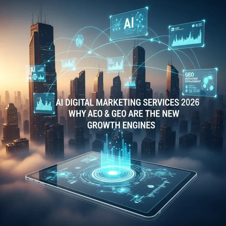 AI Digital Marketing Services in 2026: Why AEO & GEO Are the New Growth Engines