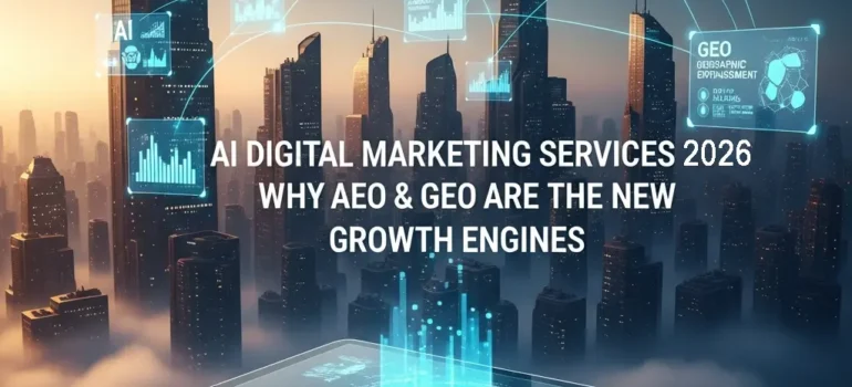 AI Digital Marketing Services in 2026: Why AEO & GEO Are the New Growth Engines