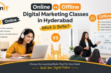 online vs. offline digital marketing classes in hyderabad which is better